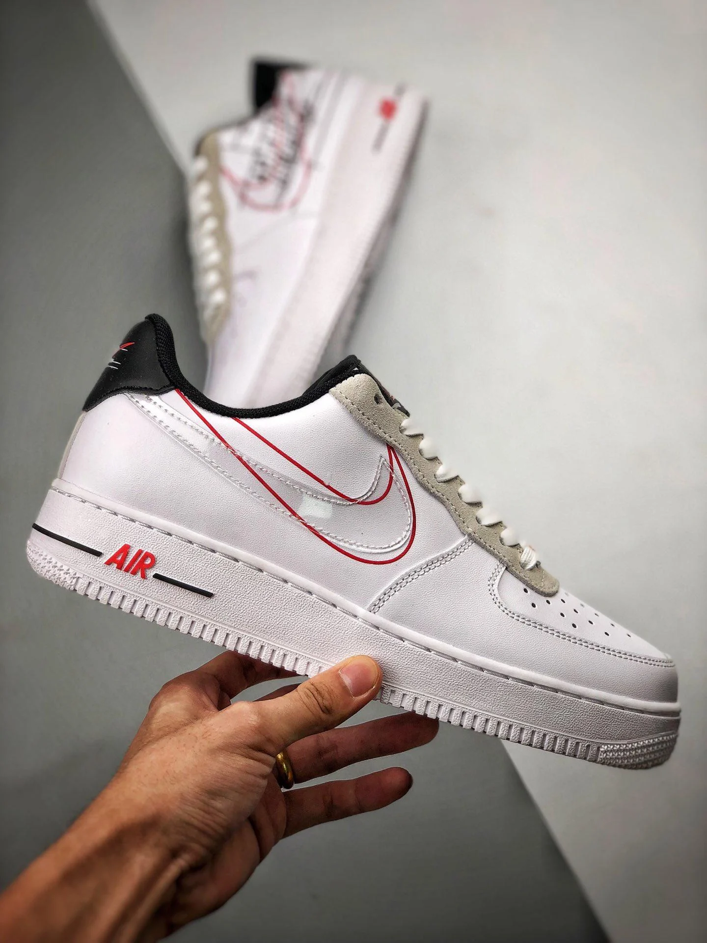 Nike Air Force 1 Script Swoosh White CK9257-100 For Sale