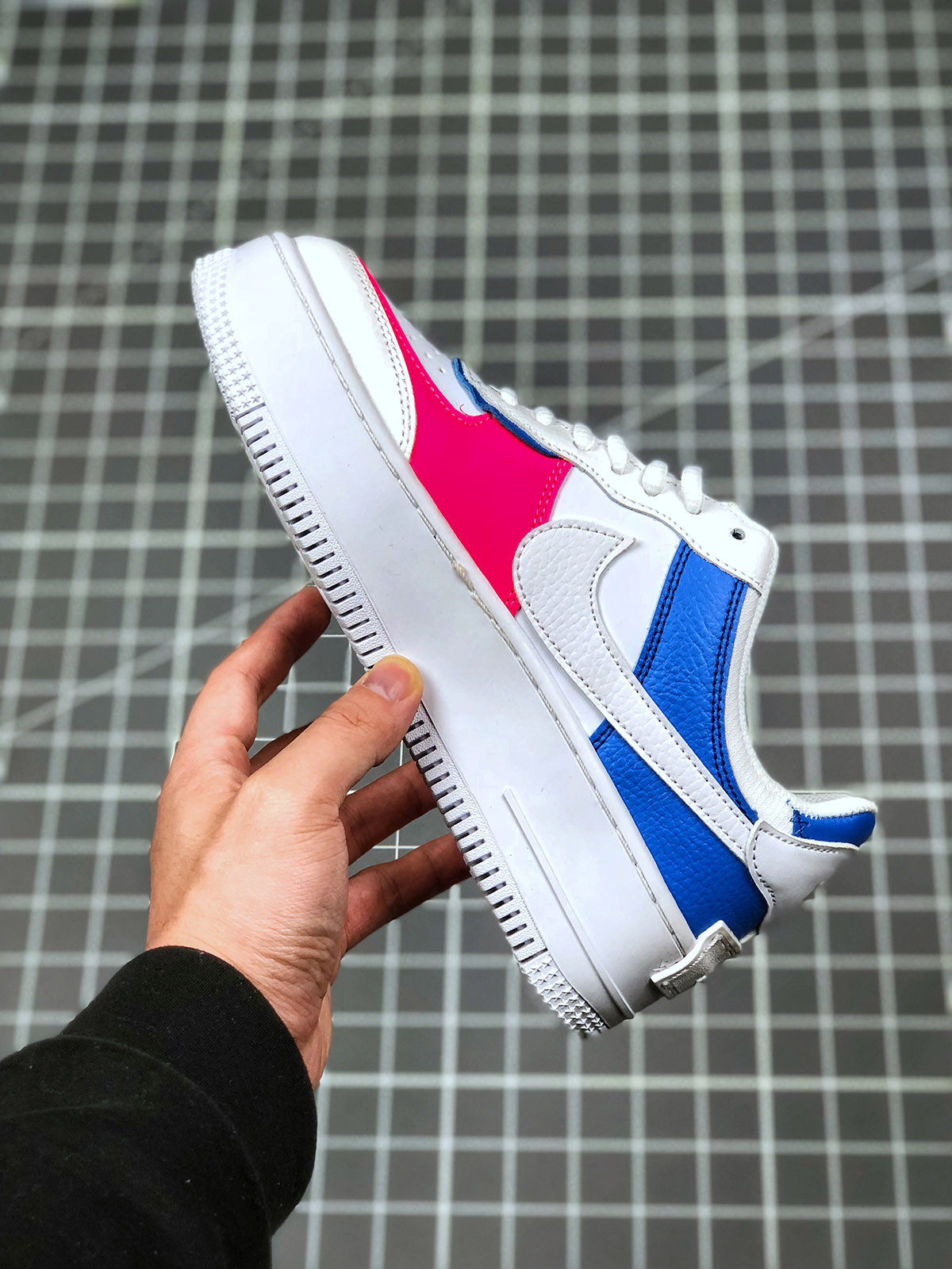 Nike Air Force 1 Shadow Pink Blue White CU3012-111 For Sale