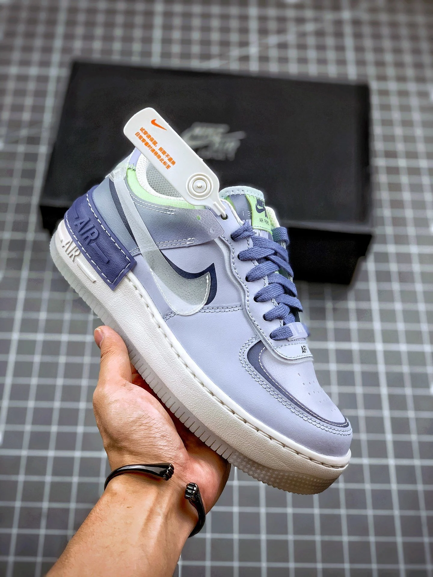 Nike Air Force 1 Shadow SE Ghost World Indigo For Sale