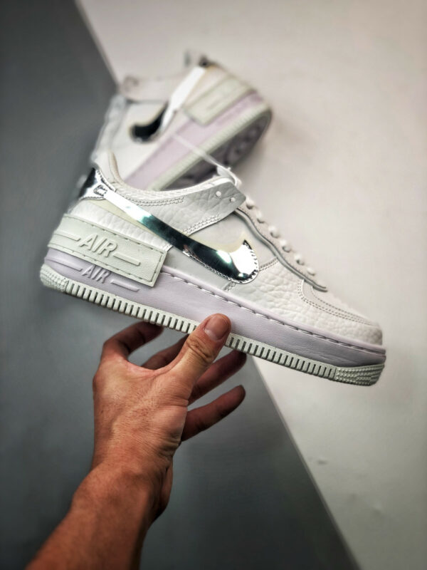 Nike Air Force 1 Shadow White Chrome DQ0837-100 For Sale