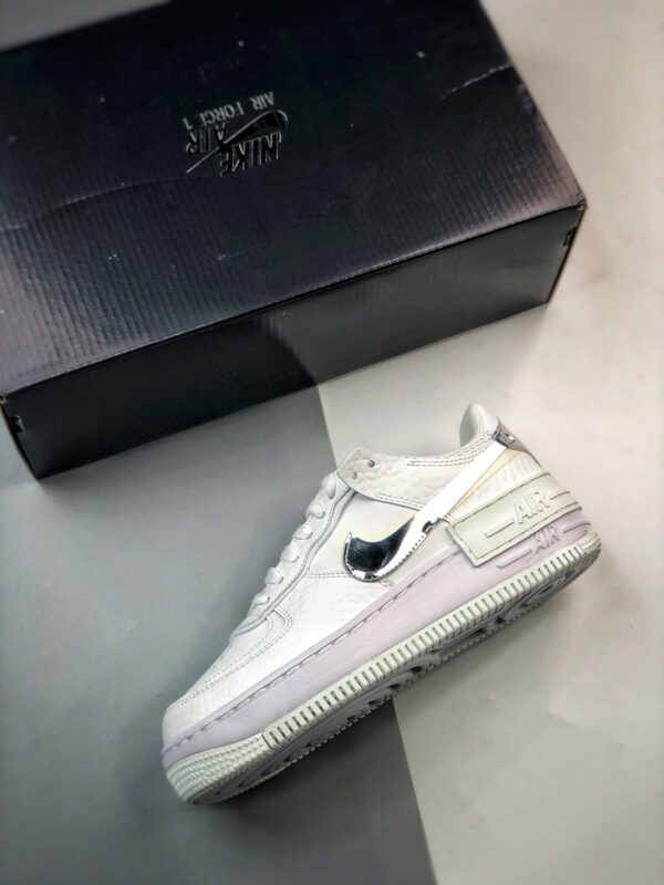 Nike Air Force 1 Shadow White Chrome DQ0837-100 For Sale