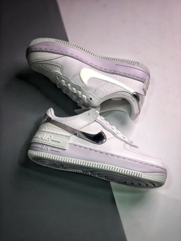 Nike Air Force 1 Shadow White Chrome DQ0837-100 For Sale