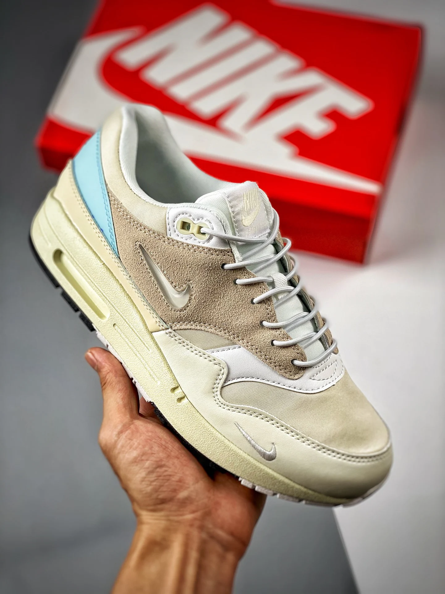 Nike Air Max 1 Hangul Day White Sail-Coconut Milk-Light Bone-Phantom For Sale