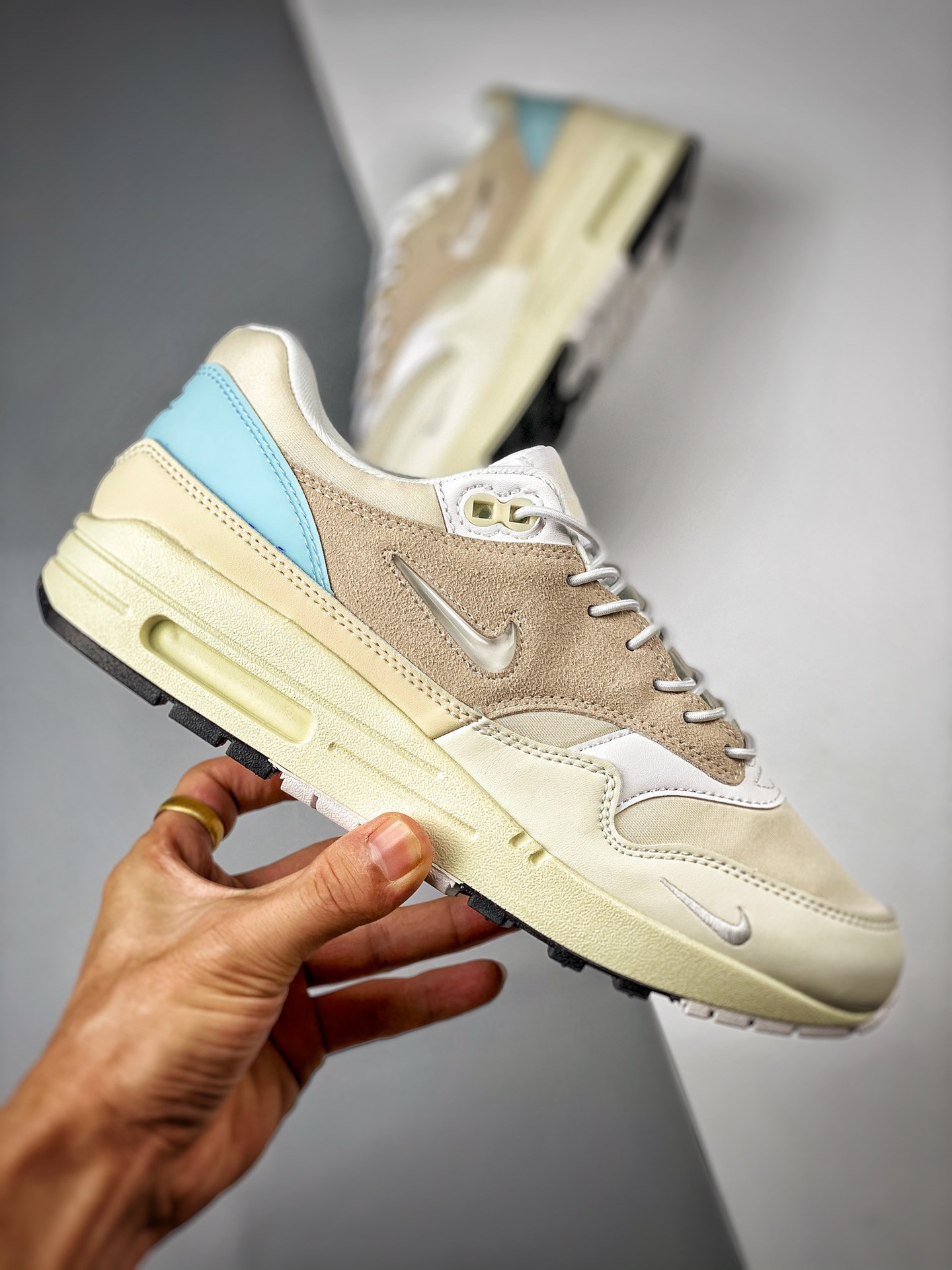 Nike Air Max 1 Hangul Day White Sail-Coconut Milk-Light Bone-Phantom For Sale