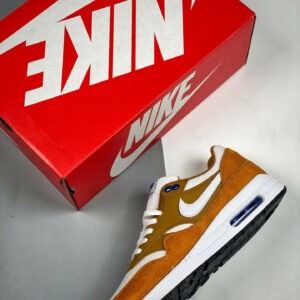 Nike Air Max 1 Dark Curry Sport Blue Black True White For Sale