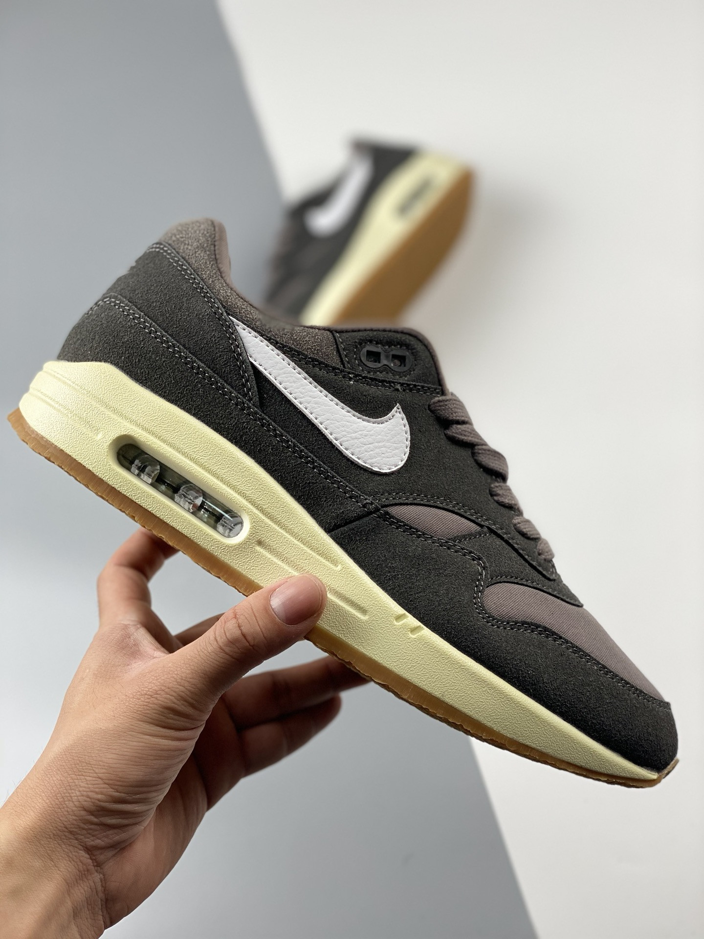 Nike Air Max 1 PRM Crepe Soft Grey FD5088-001 For Sale