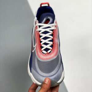 Nike Air Max 2090 USA Sail Chile Red-Deep Royal Blue On Sale