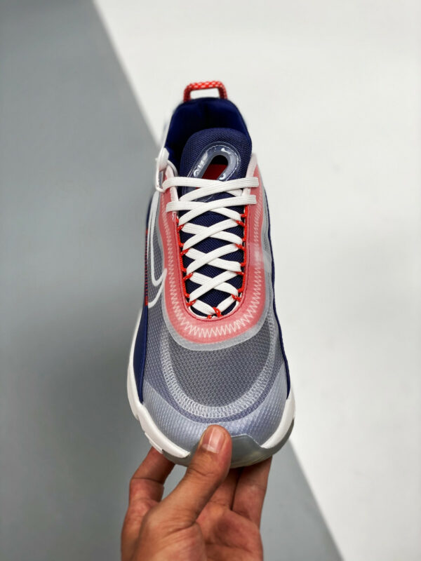 Nike Air Max 2090 USA Sail Chile Red-Deep Royal Blue On Sale