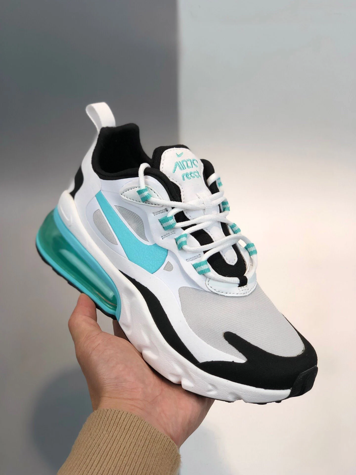 Nike Air Max 270 React Aurora Green CJ0619-001 For Sale