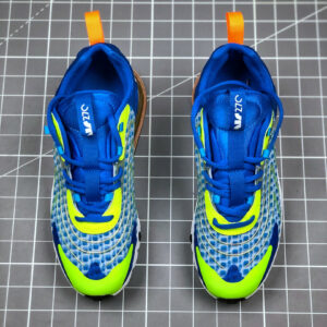 Nike Air Max 270 React ENG V3 Royal Blue White Yellow For Sale