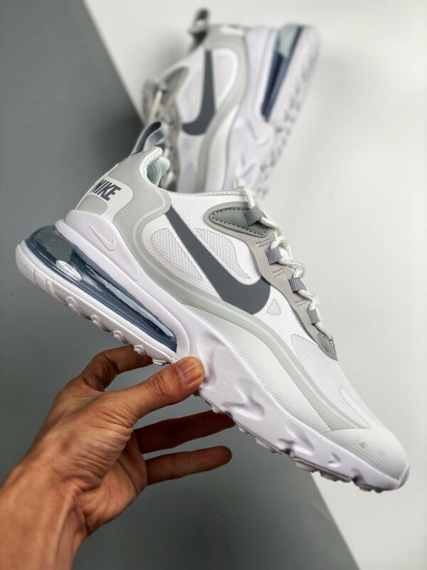 Nike Air Max 270 React White Grey For Sale