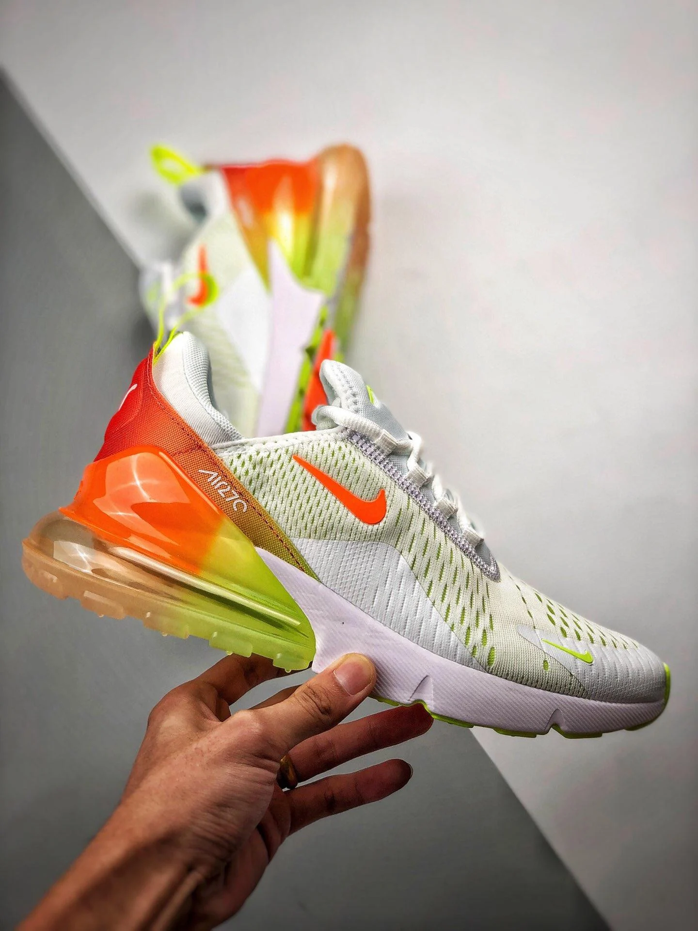 Nike Air Max 270 White Volt Gradient For Sale