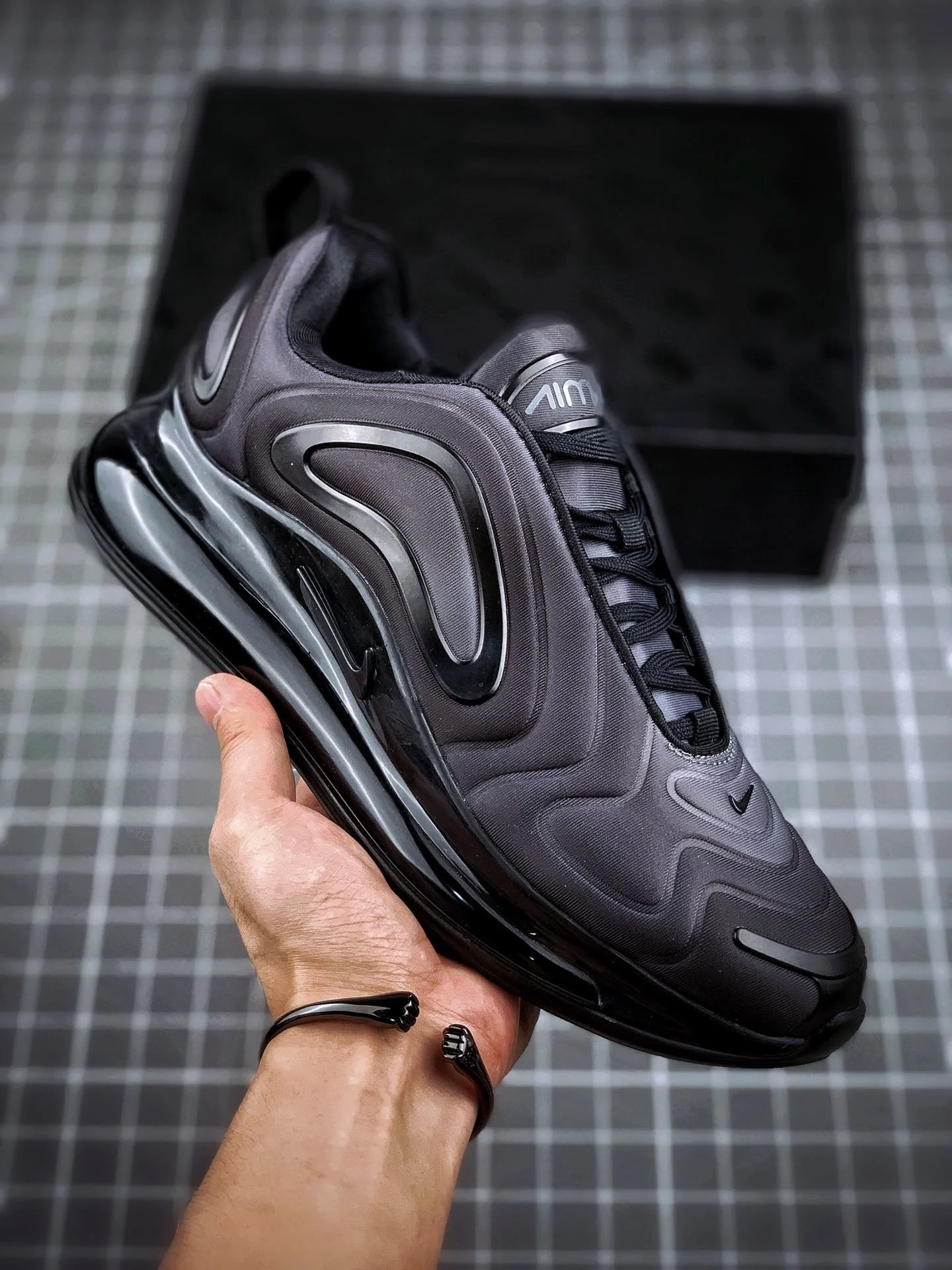 Nike Air Max 720 Triple Black AO2924-004 For Sale