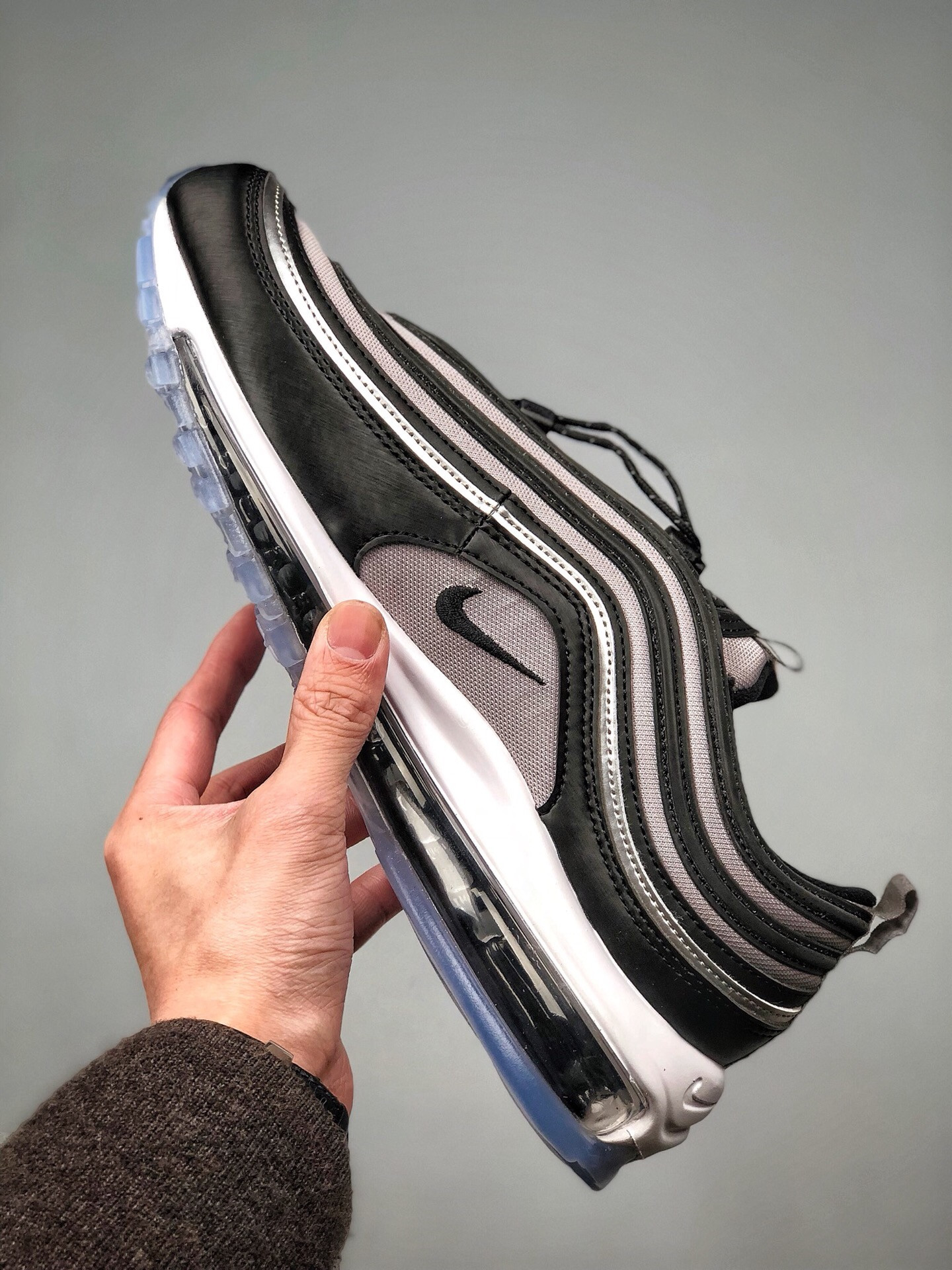 Nike Air Max 97 RFT Black Grey With Icy Soles