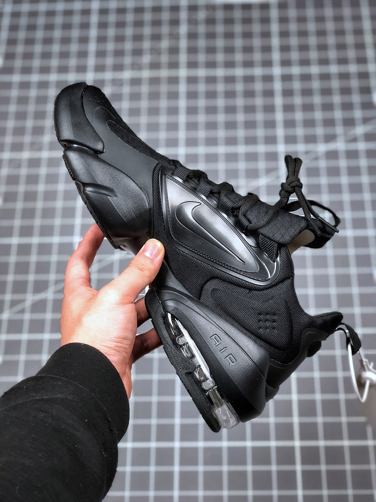 Nike Air Max Alpha Savage Triple Black AT3378-010 For Sale