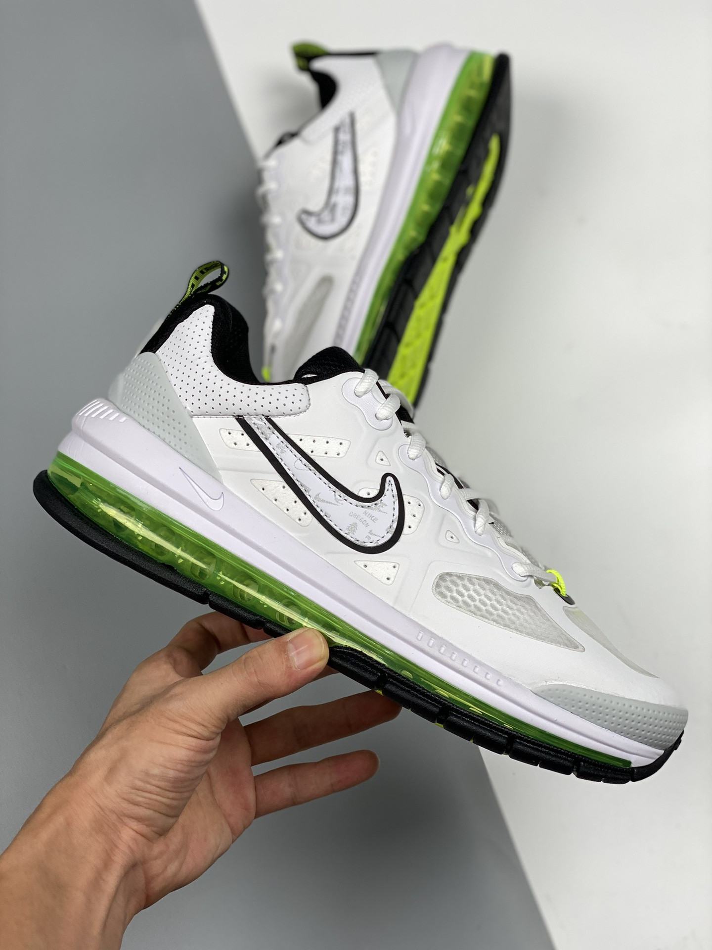 Nike Air Max Genome White Volt Pure Platinum Black For Sale