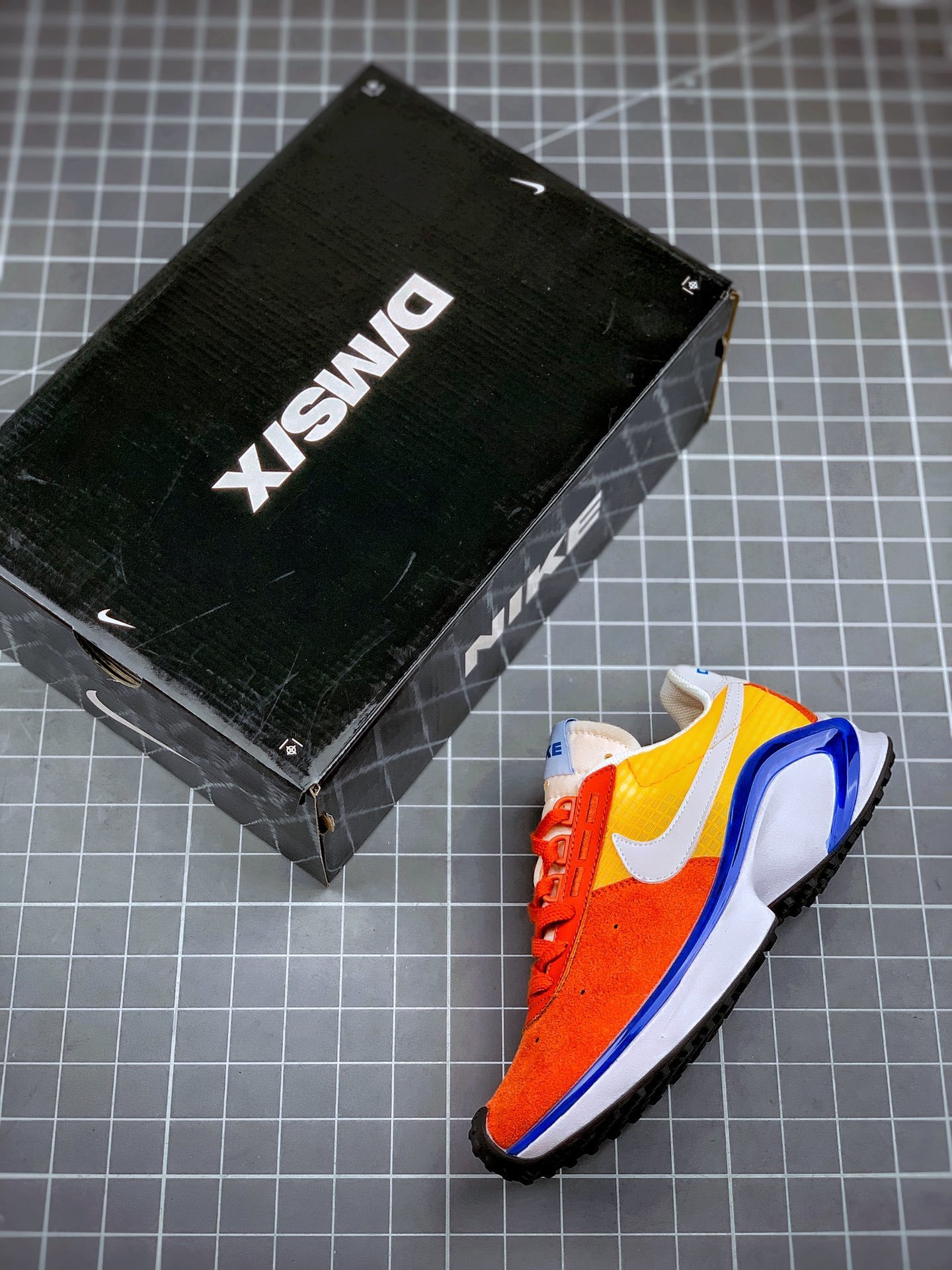 Nike DMSX Waffle Orange Yellow Blue For Sale