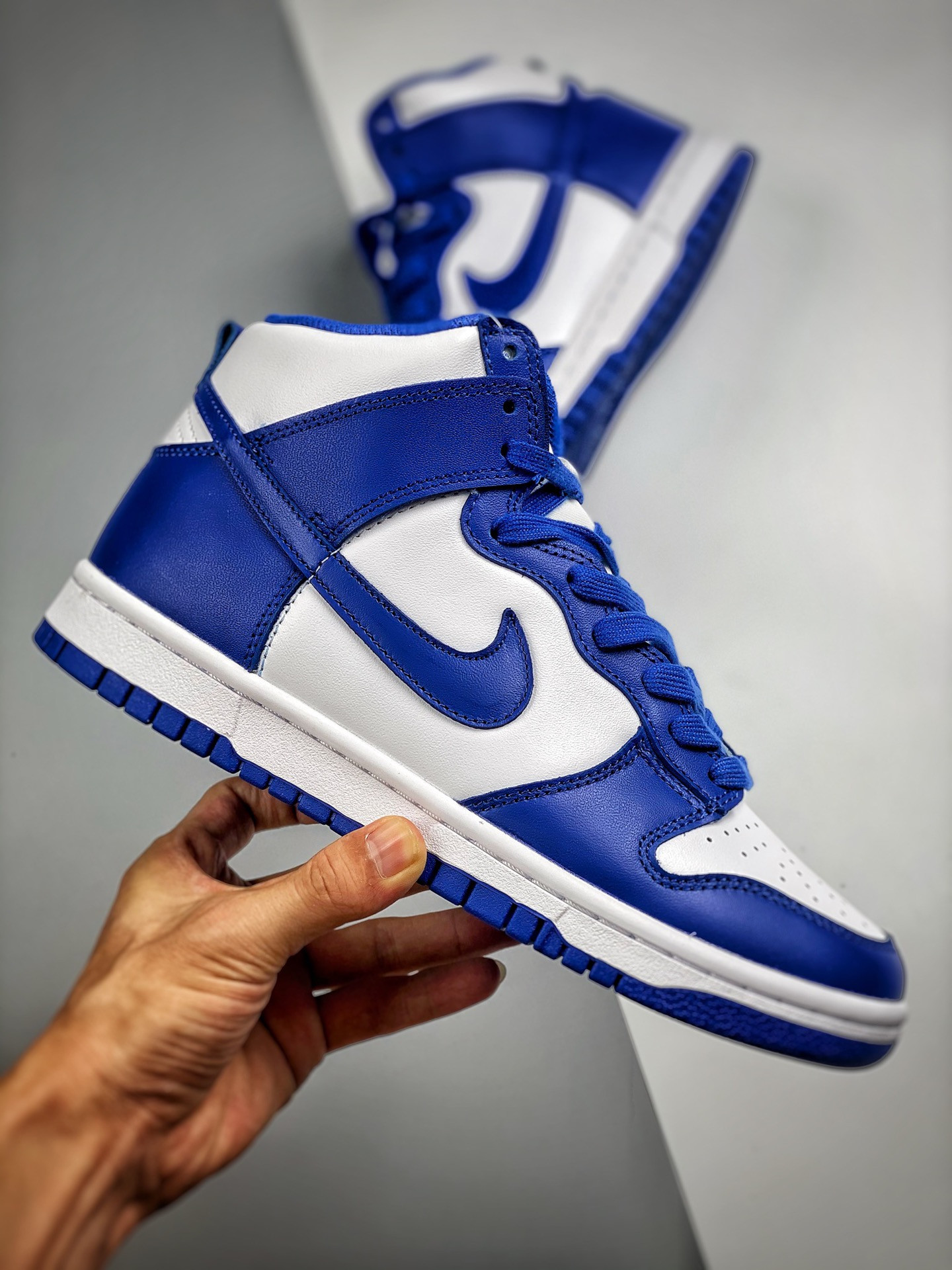 Nike Dunk High Kentucky White Game Royal-Total Orange DD1399-102 For Sale