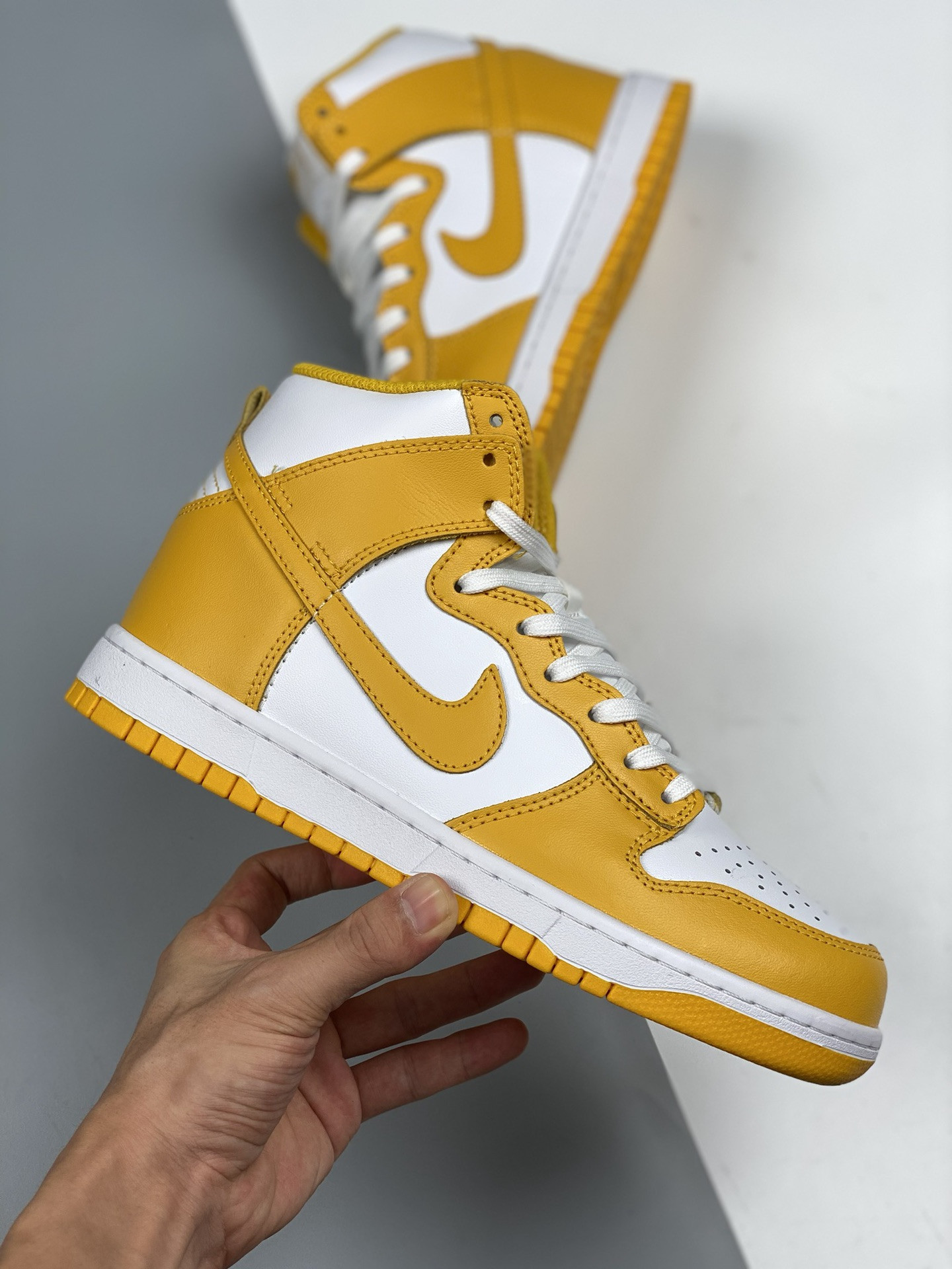 Nike Dunk High White Dark Sulfur DD1869-106 For Sale