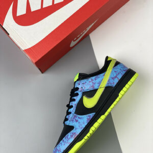 Nike Dunk Low Acid Wash Multi-ColorVolt-Black-Blue DV1694-900 For Sale