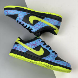 Nike Dunk Low Acid Wash Multi-ColorVolt-Black-Blue DV1694-900 For Sale