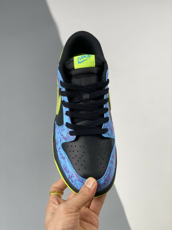 Nike Dunk Low Acid Wash Multi-ColorVolt-Black-Blue DV1694-900 For Sale