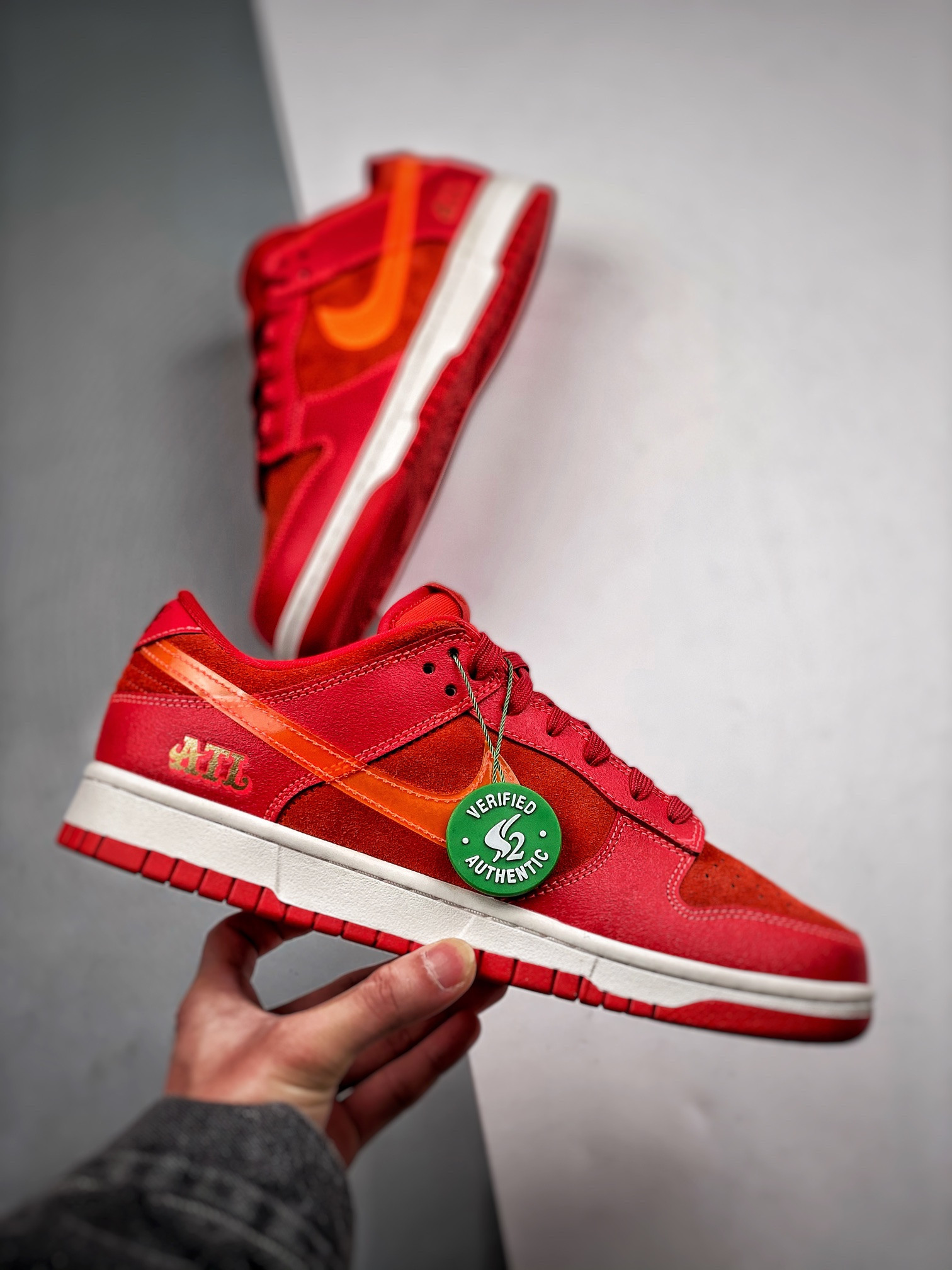 Nike Dunk Low ATL University Red Bright Crimson FD0724-657 For Sale