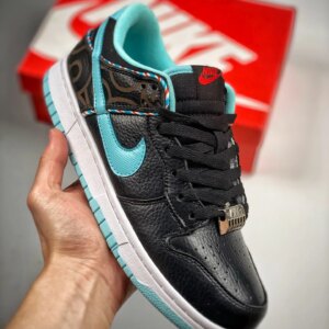 Nike Dunk Low Barber Shop Black DH7614-001 For Sale