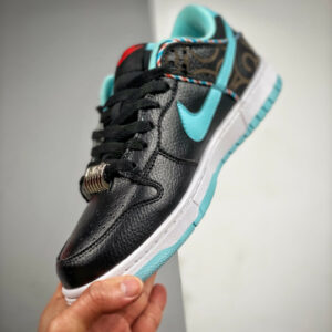 Nike Dunk Low Barber Shop Black DH7614-001 For Sale