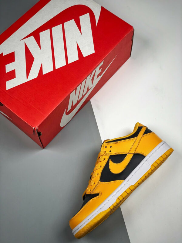 Nike Dunk Low Black Goldenrod-White For Sale