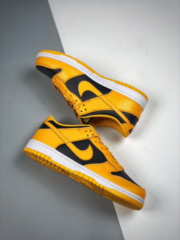 Nike Dunk Low Black Goldenrod-White For Sale