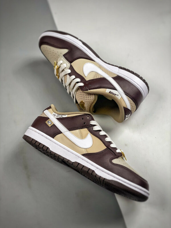 Nike Dunk Low Bling Brown Gold DX6060-111 For Sale