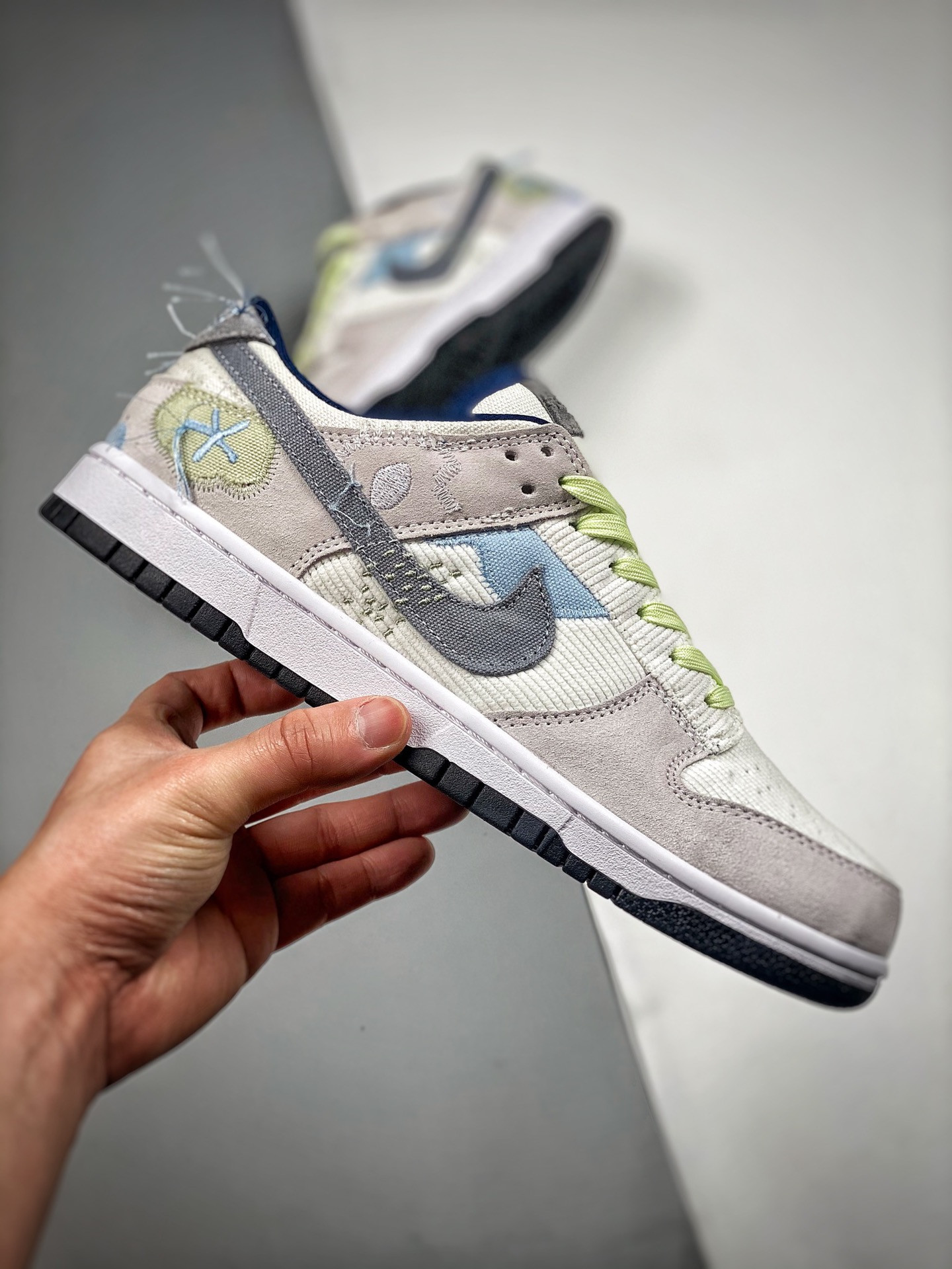 Nike Dunk Low Bright Side Grey Blue DQ5076-001 For Sale