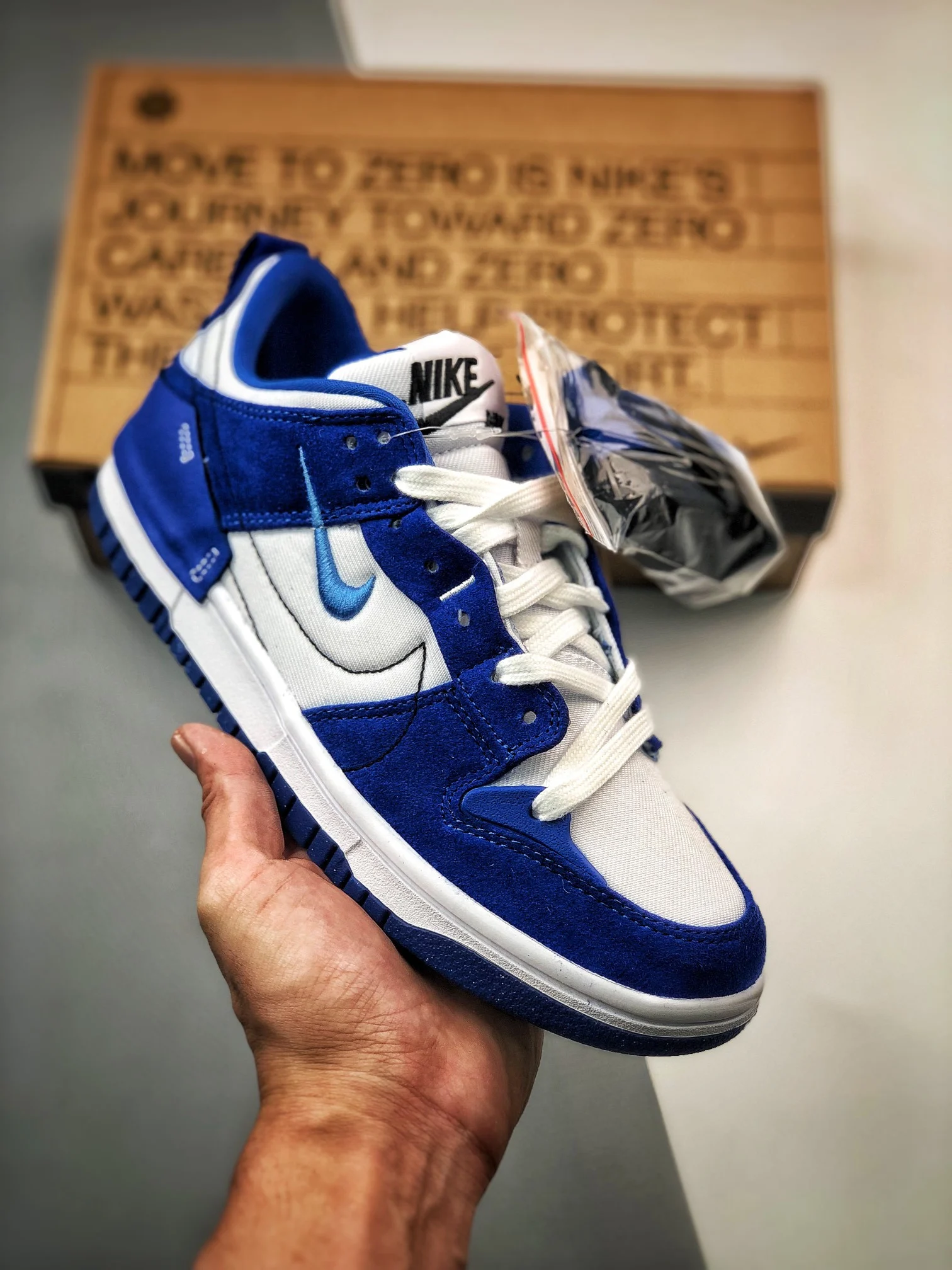 Nike Dunk Low Disrupt 2 Blue White DH4402-102 For Sale