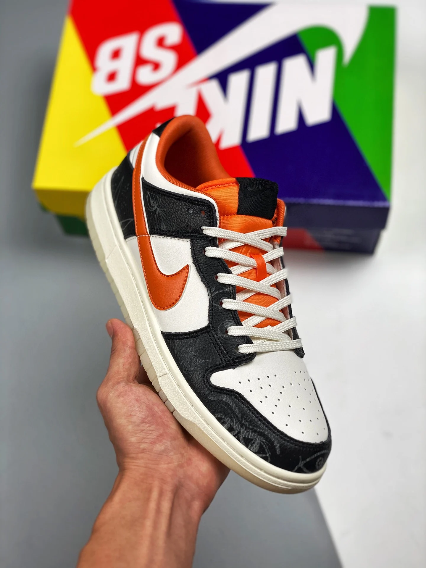 Nike Dunk Low PRM Halloween Sail Starfish-Black For Sale