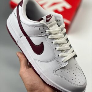 Nike Dunk Low White Night Maroon DV0831-102 For Sale