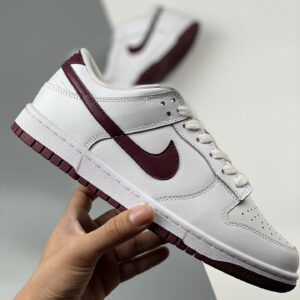 Nike Dunk Low White Night Maroon DV0831-102 For Sale