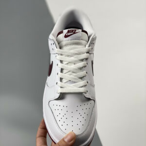 Nike Dunk Low White Night Maroon DV0831-102 For Sale