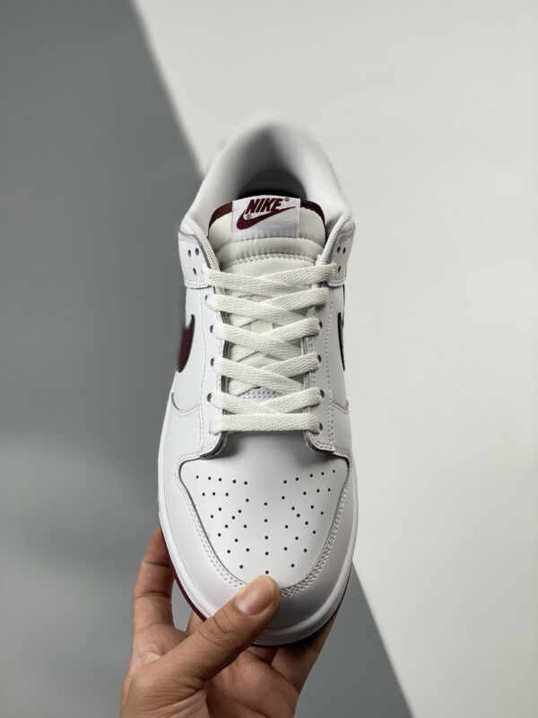 Nike Dunk Low White Night Maroon DV0831-102 For Sale