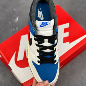 Nike Dunk Low White Royal Blue Black For Sale