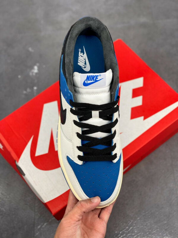 Nike Dunk Low White Royal Blue Black For Sale