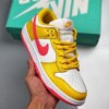 Nike Dunk Low White Yellow-Red For Sale