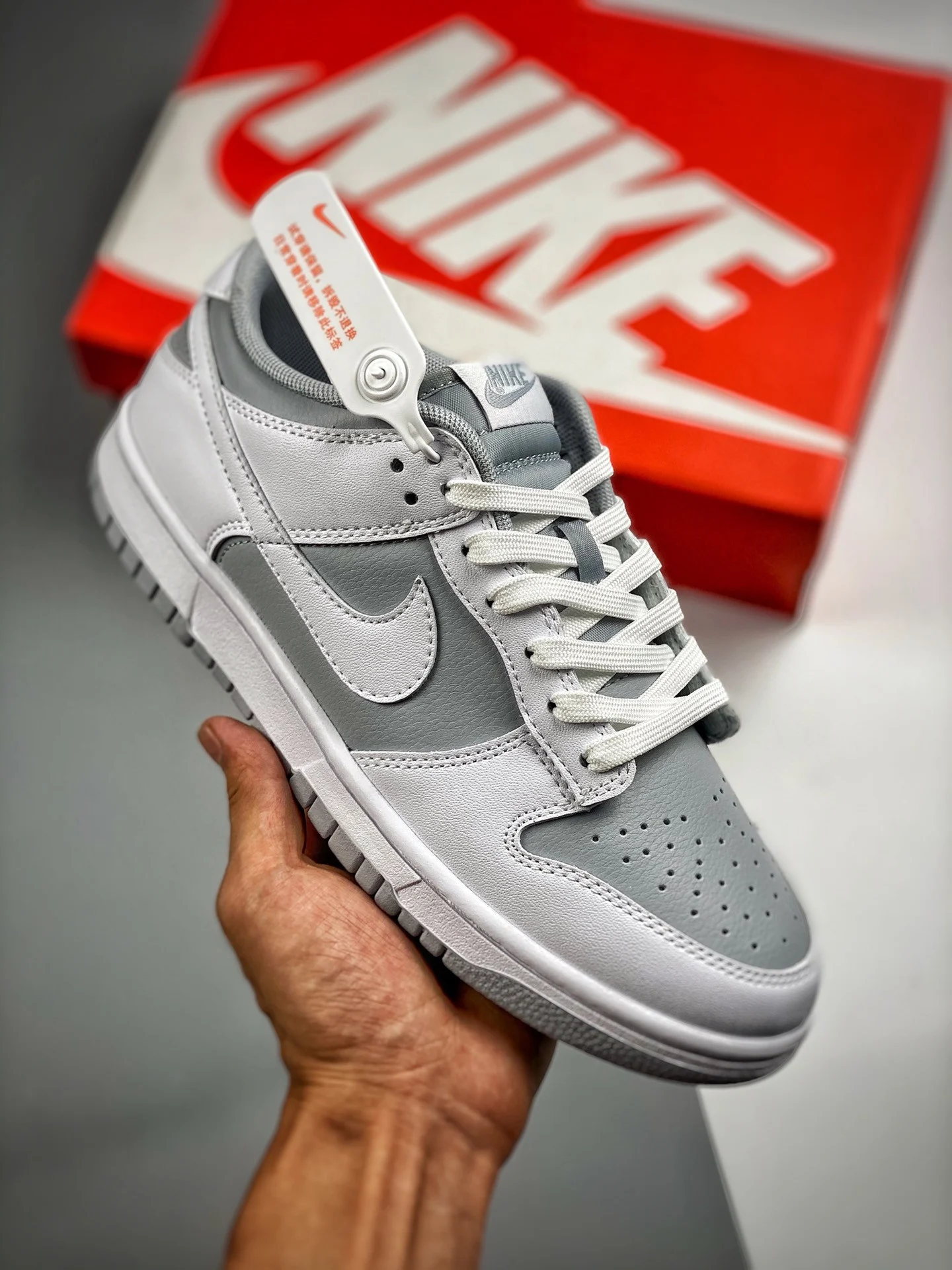 Nike Dunk Low Wolf Grey White DJ6188-003 For Sale