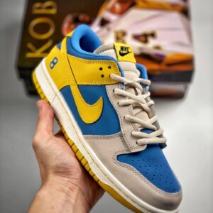 Nike Dunk Low Yellow Blue Tan For Sale