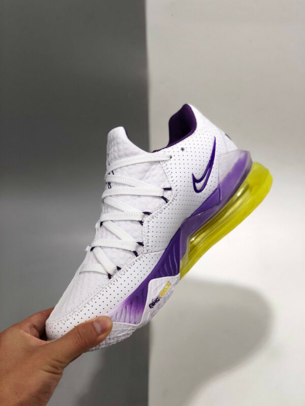 Nike LeBron 17 Low Lakers Home CD5007-102 For Sale