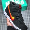 Nike SB Dunk High Truck It Black University Gold-Team Orange For Sale