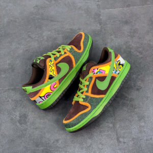 Nike SB Dunk Low De La Soul Safari Altitude Green-Baroque Brown For Sale