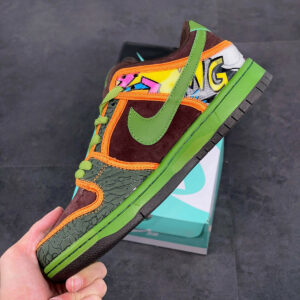 Nike SB Dunk Low De La Soul Safari Altitude Green-Baroque Brown For Sale