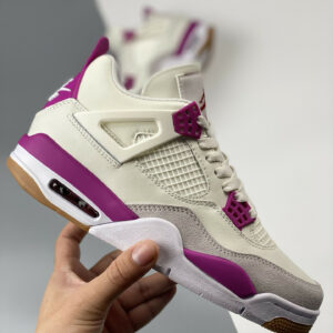 Nike SB x Air Jordan 4 Retro White Purple 2023 List!