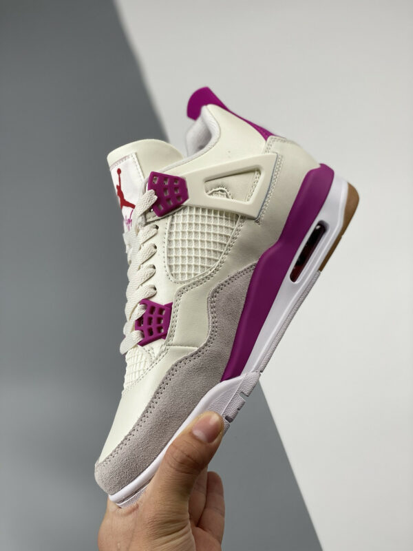 Nike SB x Air Jordan 4 Retro White Purple 2023 List!